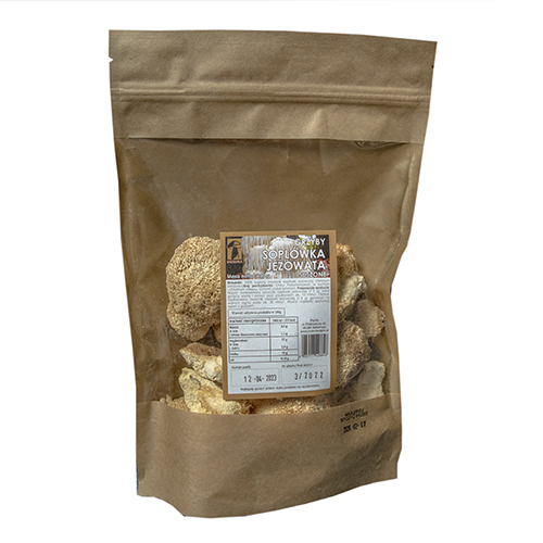 Soplówka jeżowata - Hericium erinaceus - grzyb suszony 100g
