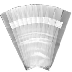Worki na GRZYBNIE z mikrofiltrem 250x500 mushroom bags - zestaw 10 sztuk