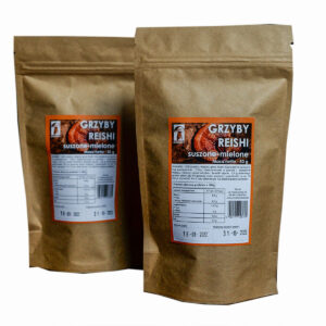Reishi mielone 50 g – proszek Ganoderma Lucidum grzyb funkcjonalny